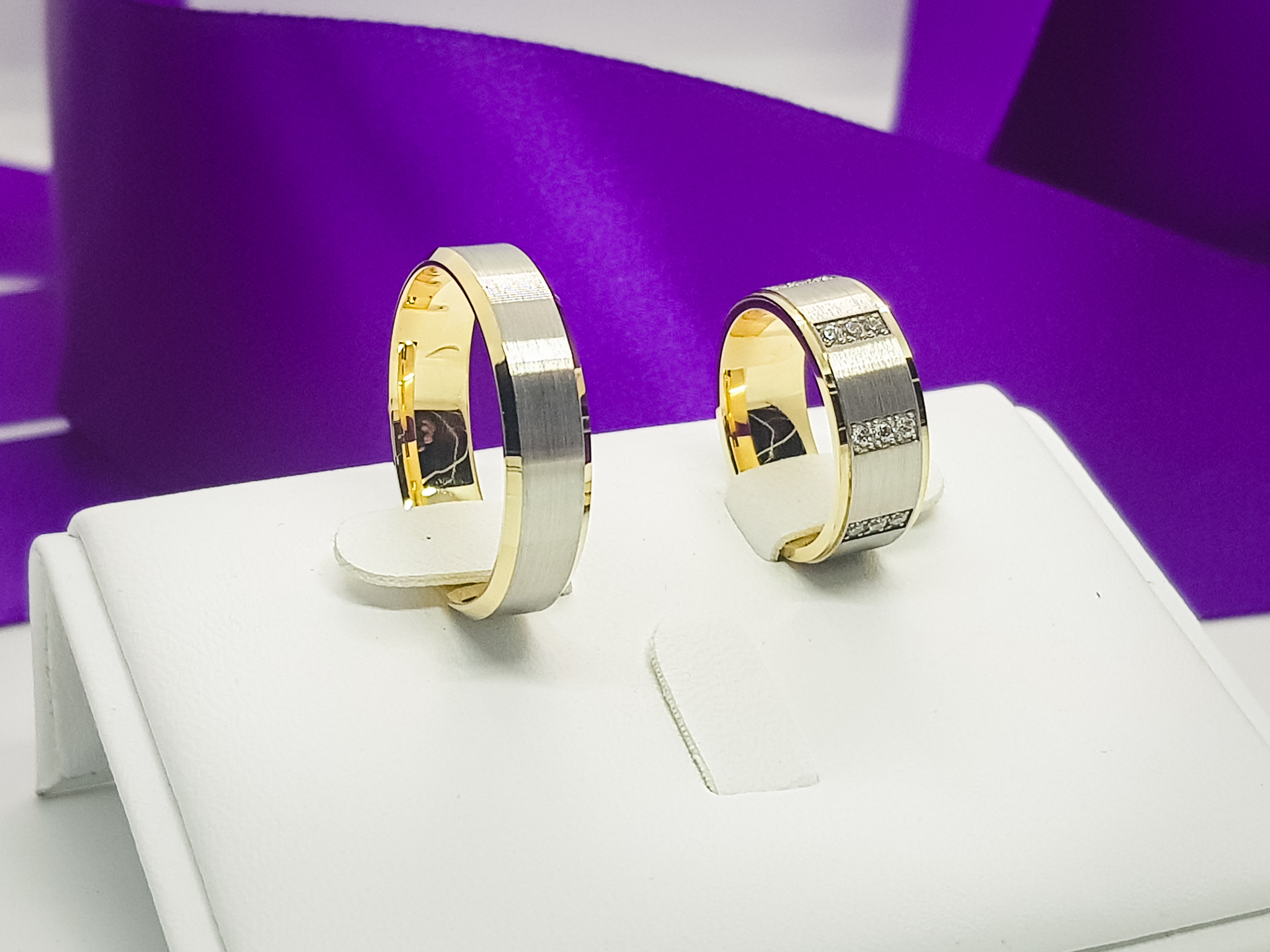 Verighete din aur de 14k SS 2220