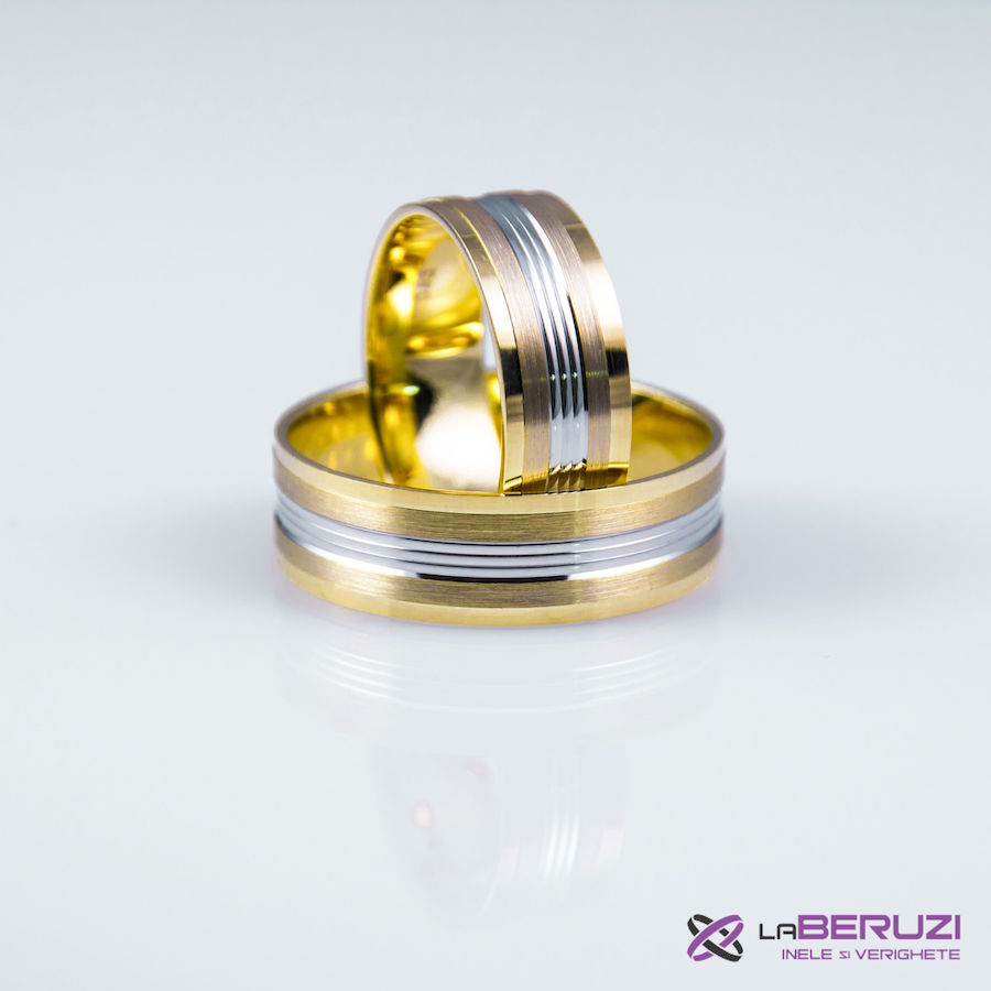 Verighete din aur de 14k GAT 009