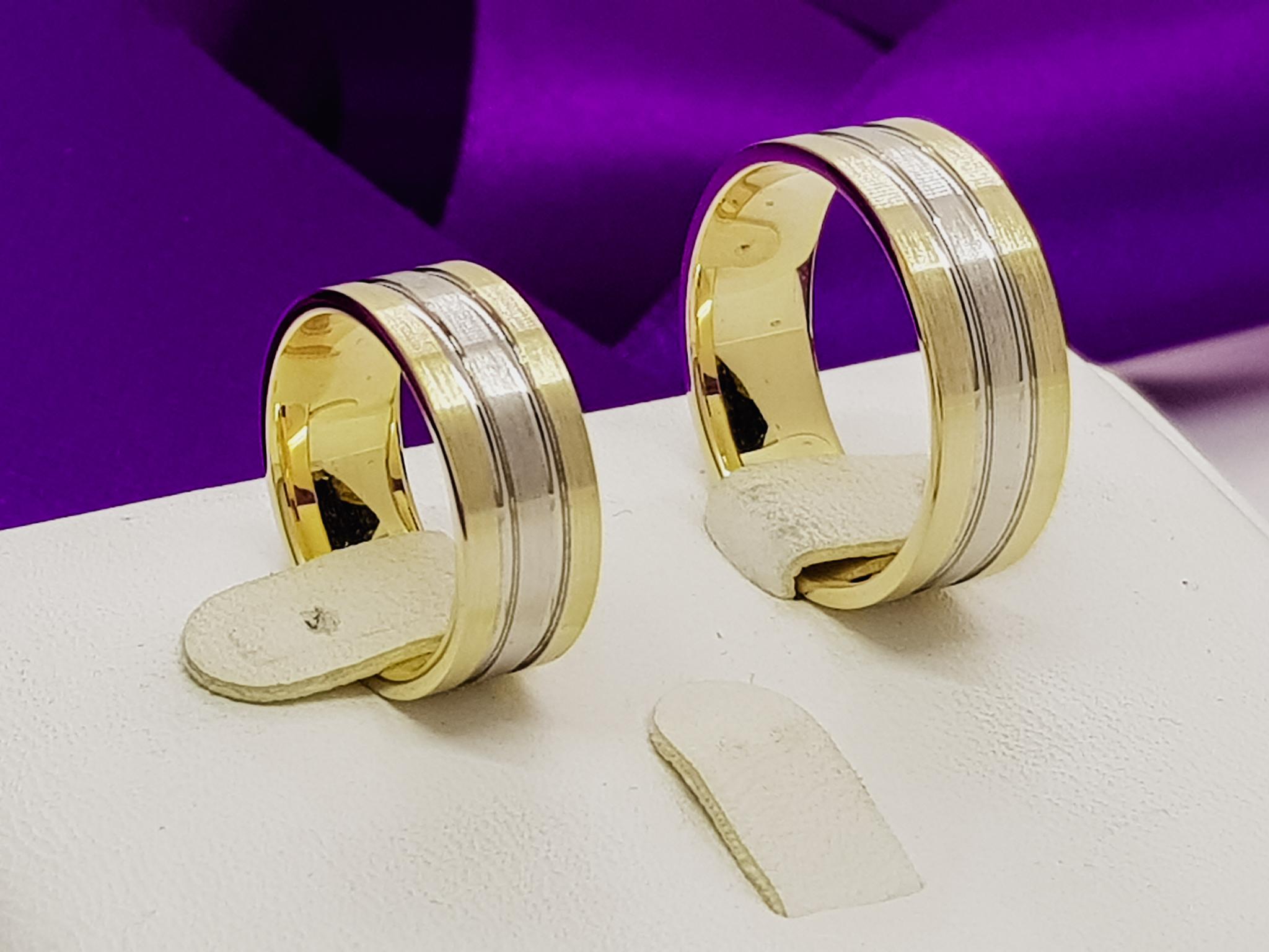 Verighete din aur de 14k SS 1122