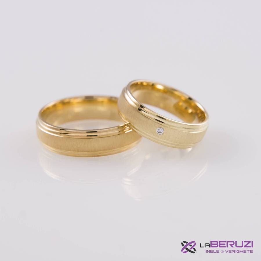 Verighete din aur de 14k SS 500