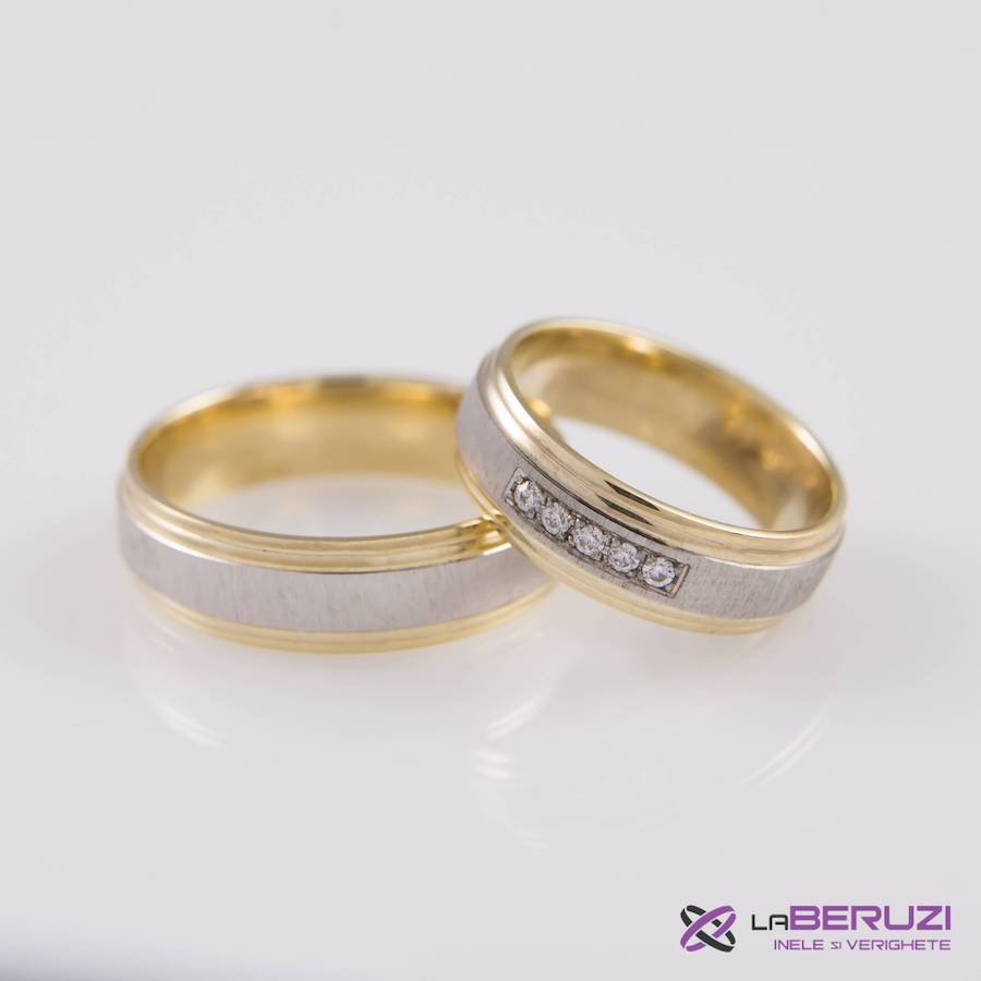 Verighete din aur de 14k SS 507