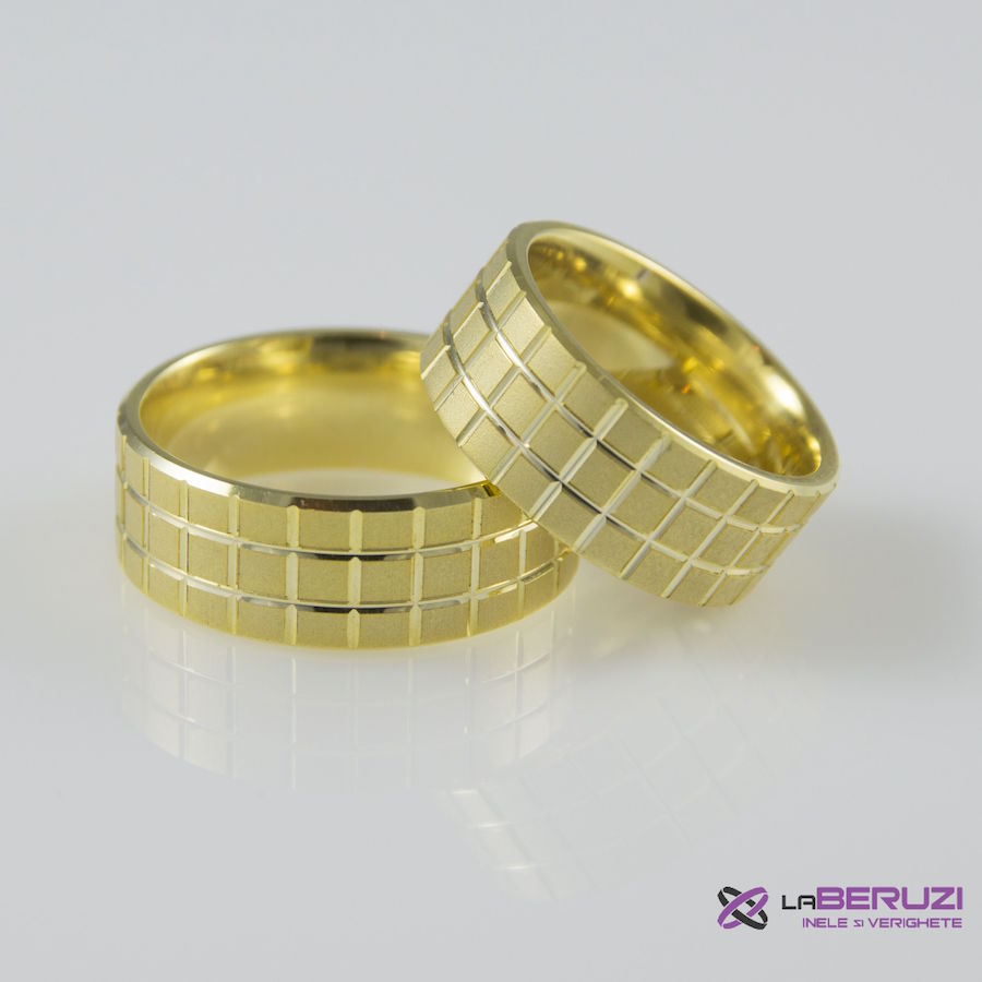 Verighete din aur de 14k SS 363