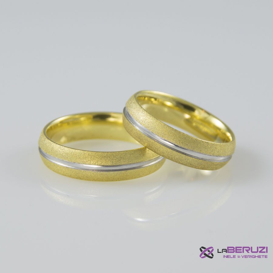 Verighete din aur de 14k SS 447