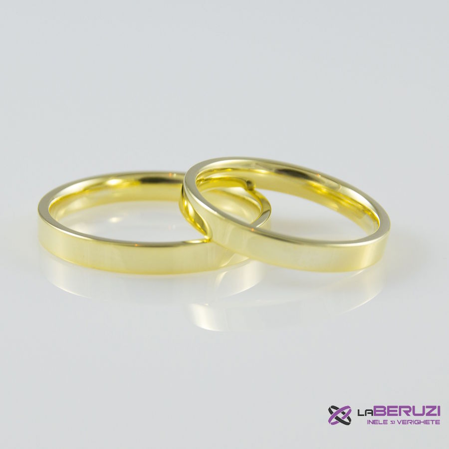 Verighete din aur de 14k SS 451