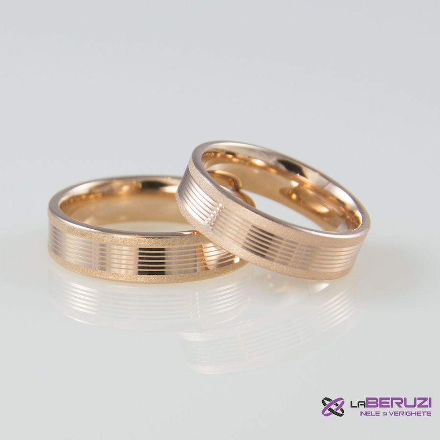 Verighete din aur de 14k SS 306