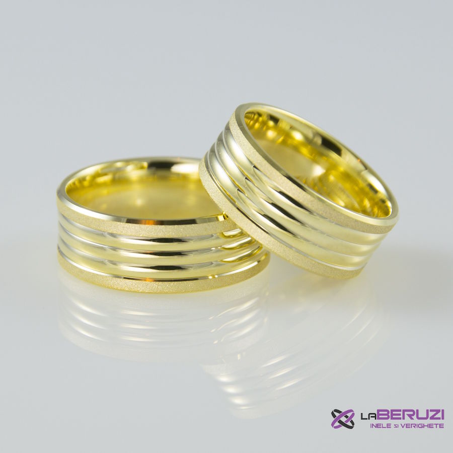 Verighete din aur de 14k SS 456