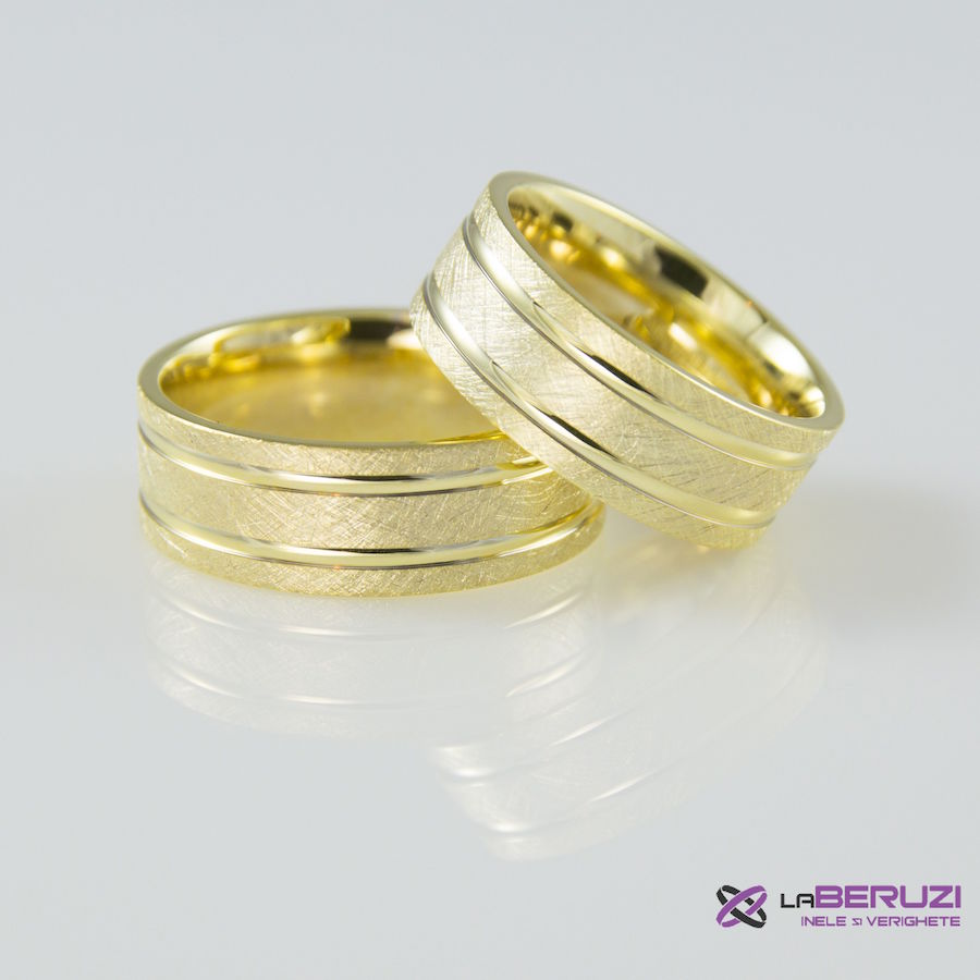 Verighete din aur de 14k SS 312
