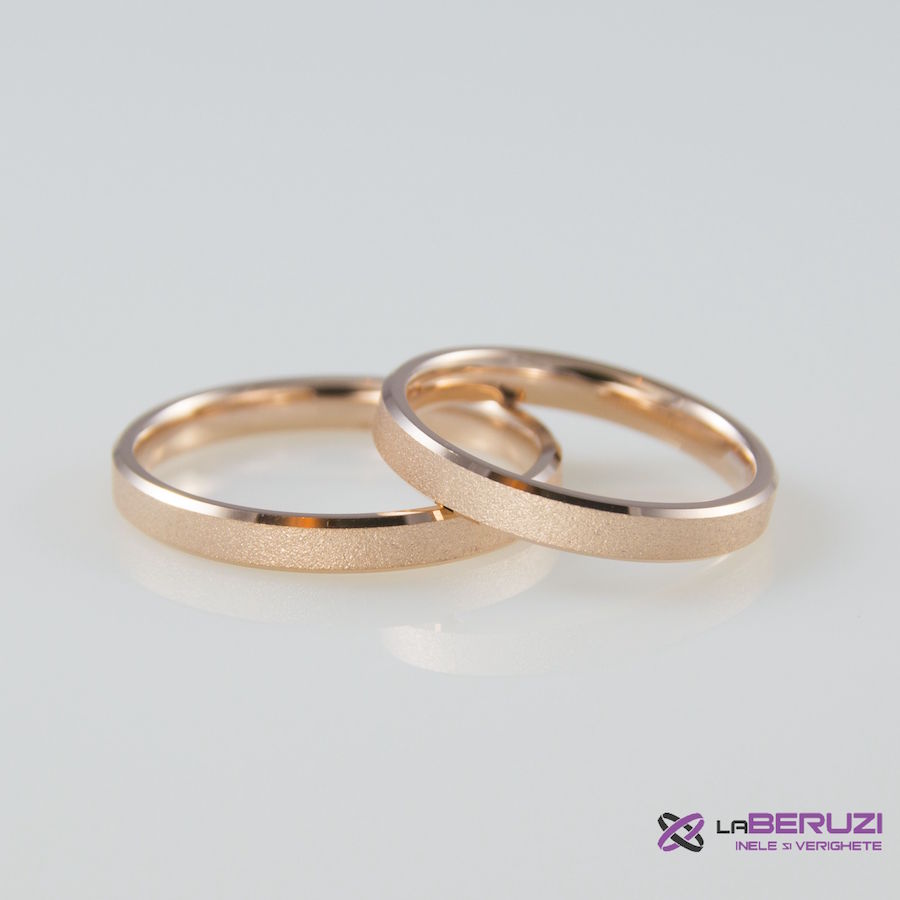 Verighete din aur de 14k SS 458