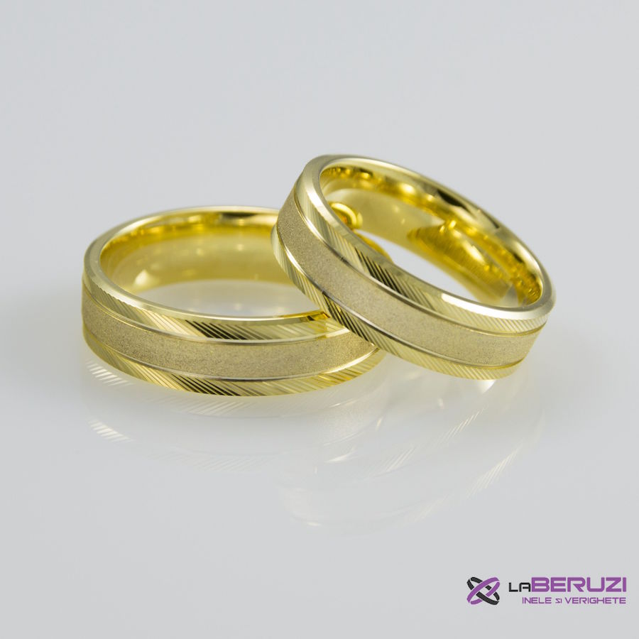 Verighete din aur de 14k SS 336