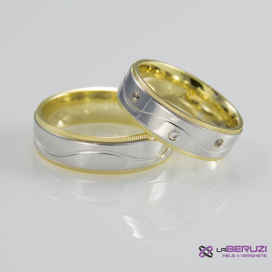 Verighete din aur de 14k SS 425