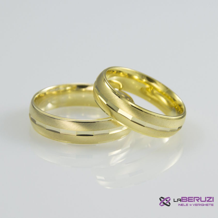 Verighete din aur de 14k SS 344