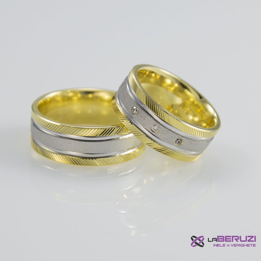 Verighete din aur de 14k SS 319