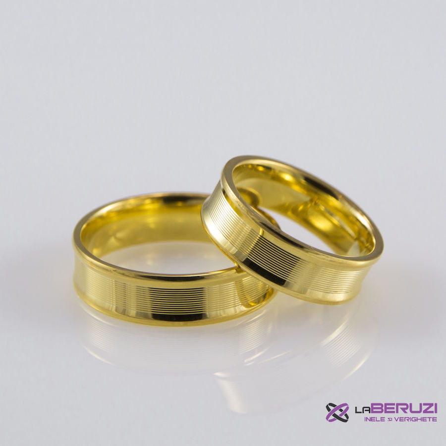Verighete din aur de 14k SS 320