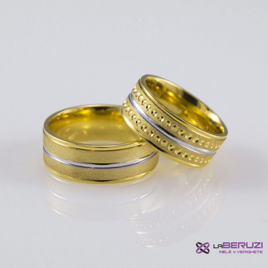 Verighete din aur de 14k SS 389