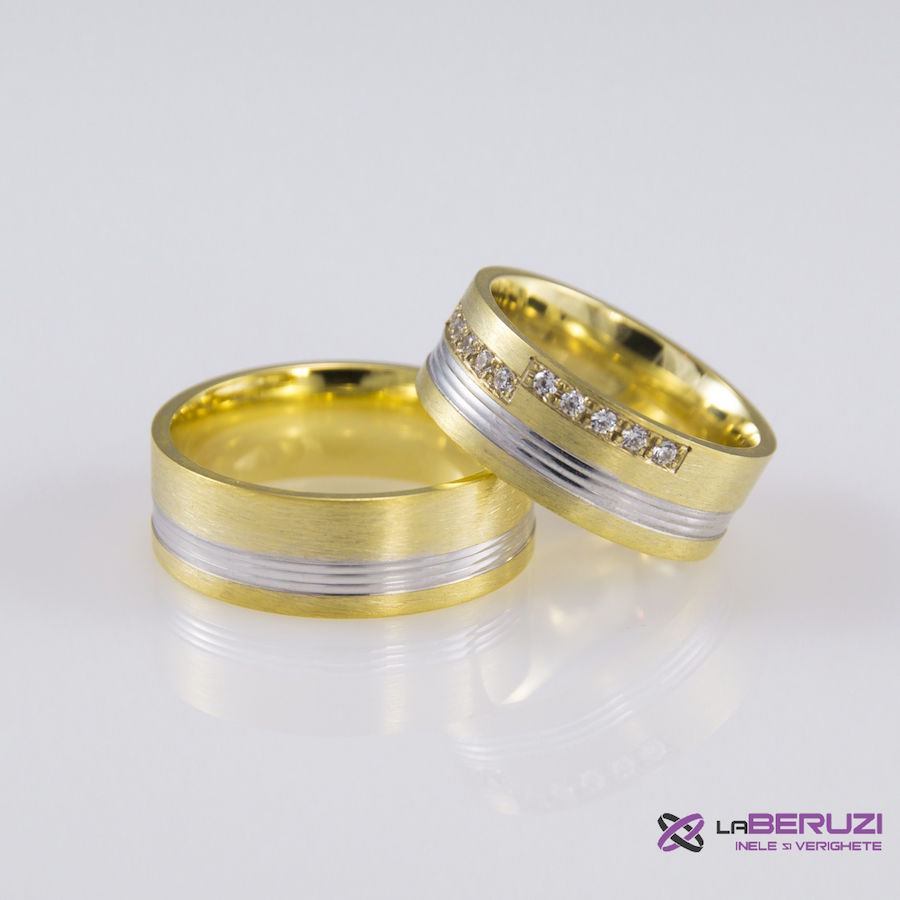 Verighete din aur de 14k SS 398