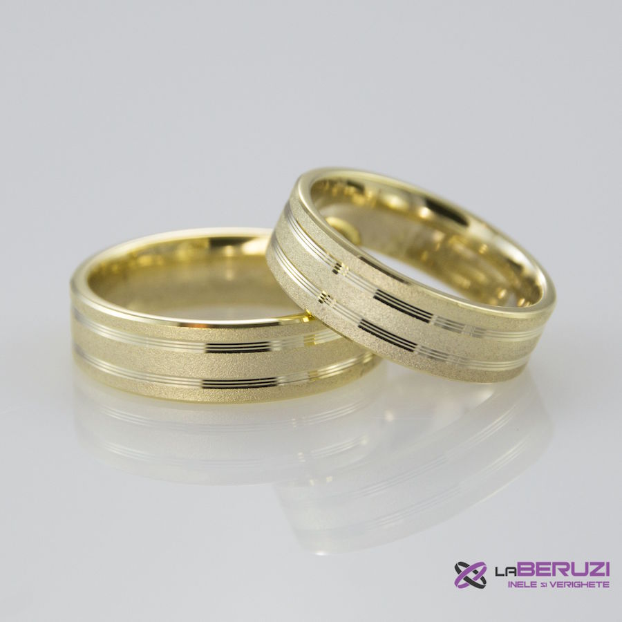 Verighete din aur de 14k SS 298